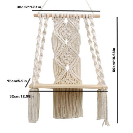 YOPZ Macrame Plant Hanger