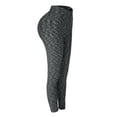 thumbnail image 6 of SHCKE High Waist Yoga Pants Tummy Control Workout Running 4 Way Stretch Yoga Leggings Women Capris Pants, 6 of 7