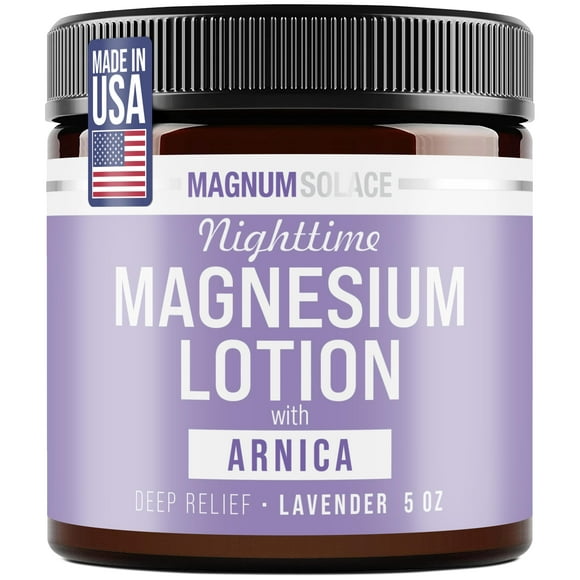 Loción Magnum Solace Nighttime Magnesium con árnica 250 ml