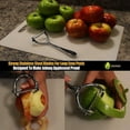 thumbnail image 2 of Pelador de patatas y verduras para cocina: pelador de acero inoxidable para verduras, zanahorias, frutas, con mango ergonómico antideslizante y hoja afilada, 2 of 5