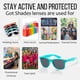 thumbnail image 4 of Lentes de Sol Got Shades Retro de los 80 100% UV Unisex Paquete de 10, 4 of 6