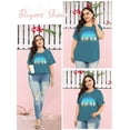 thumbnail image 4 of XCHQRTI Beach Shirts Women's Plus Size Graphic Tees Sunrise Sunset T-Shirts Casual Short Sleeve Vacation Tshirt, 4 of 9