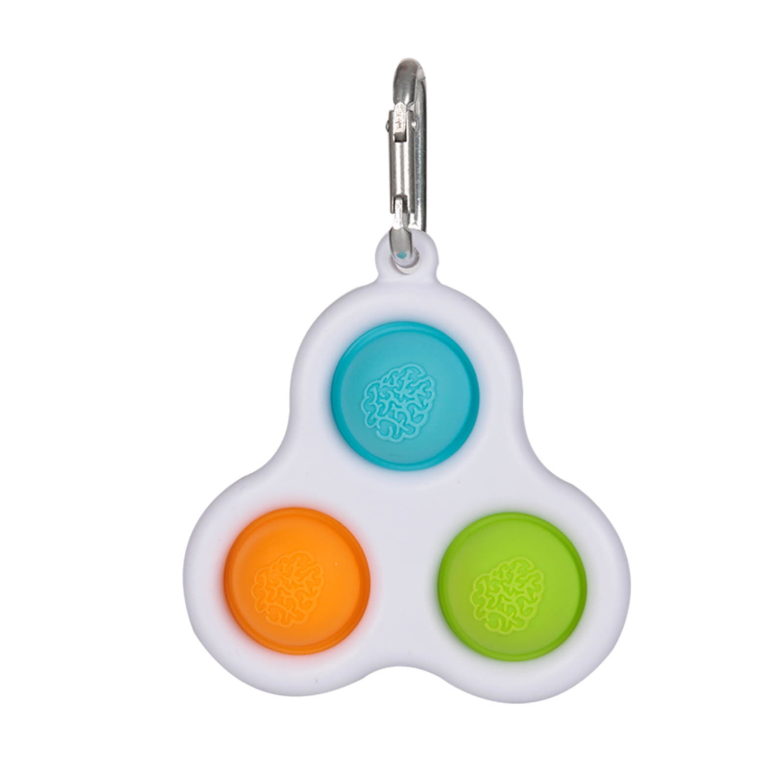 Details about   Simple Dimple Push Pop it Keychain Sensory Kid Fidget Toy Stress Relief Bubble