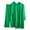 Green, variant on Caywon Women's Autumn Winter Long Trench Coat   Turtleneck Vest Sweater   Elastic Waist Wide Leg Pants 3-Piece Knitted Set Warm Stylish Fit For Outdoor Daily Wear