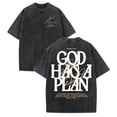 thumbnail image 6 of Christian Graphic T Shirts for Men Vintage Acid Wash Tshirt Oversized Short Sleeve Faith Shirts Casual Streetwear Summer Tops, 6 of 6