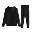 thumbnail image 4 of Trapstar Ensembles de Chandails à Capuchon pour Enfants Manches Longues Chandails Graphiques pour Garçons Filles Chandails Amples de Rue Trapstar Chandails + Pantalons de Survêtement Ensemble de 2 Chandails Classiques (Noir, 130), 4 of 4