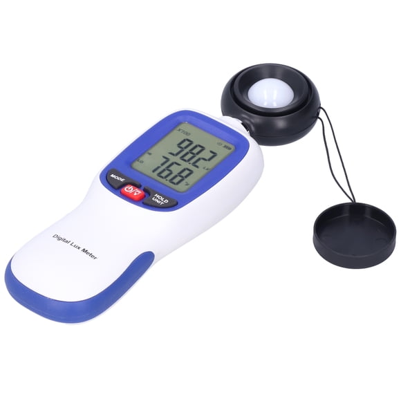Luxmeter, Luxmeter Difference Value Maximum And Minimum 0-200000 Lx ±1.0 Degrees Celsius Temperature Accuracy For Measuring Current Illuminance And Temperature