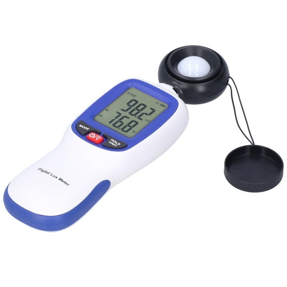 Luxmeter, Luxmeter Difference Value Maximum And Minimum 0-200000 Lx ±1.0 Degrees Celsius Temperature Accuracy For Measuring Current Illuminance And Temperature