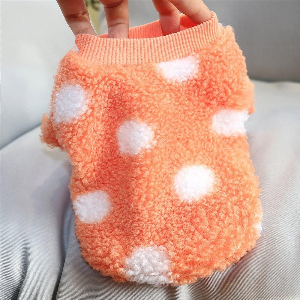 Holiday Deals! Sonbest Warm Pet Clothes for Dogs Cats Flannel Winter