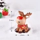 thumbnail image 1 of Adornos en miniatura para jardín, bonsáis, manualidades y decoración para Navidad, muñeco de nieve, trineo, ciervo, coche, 1 of 5