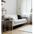 thumbnail image 6 of Arthouse Marjorie Silver Trellis Wallpaper, 6 of 7