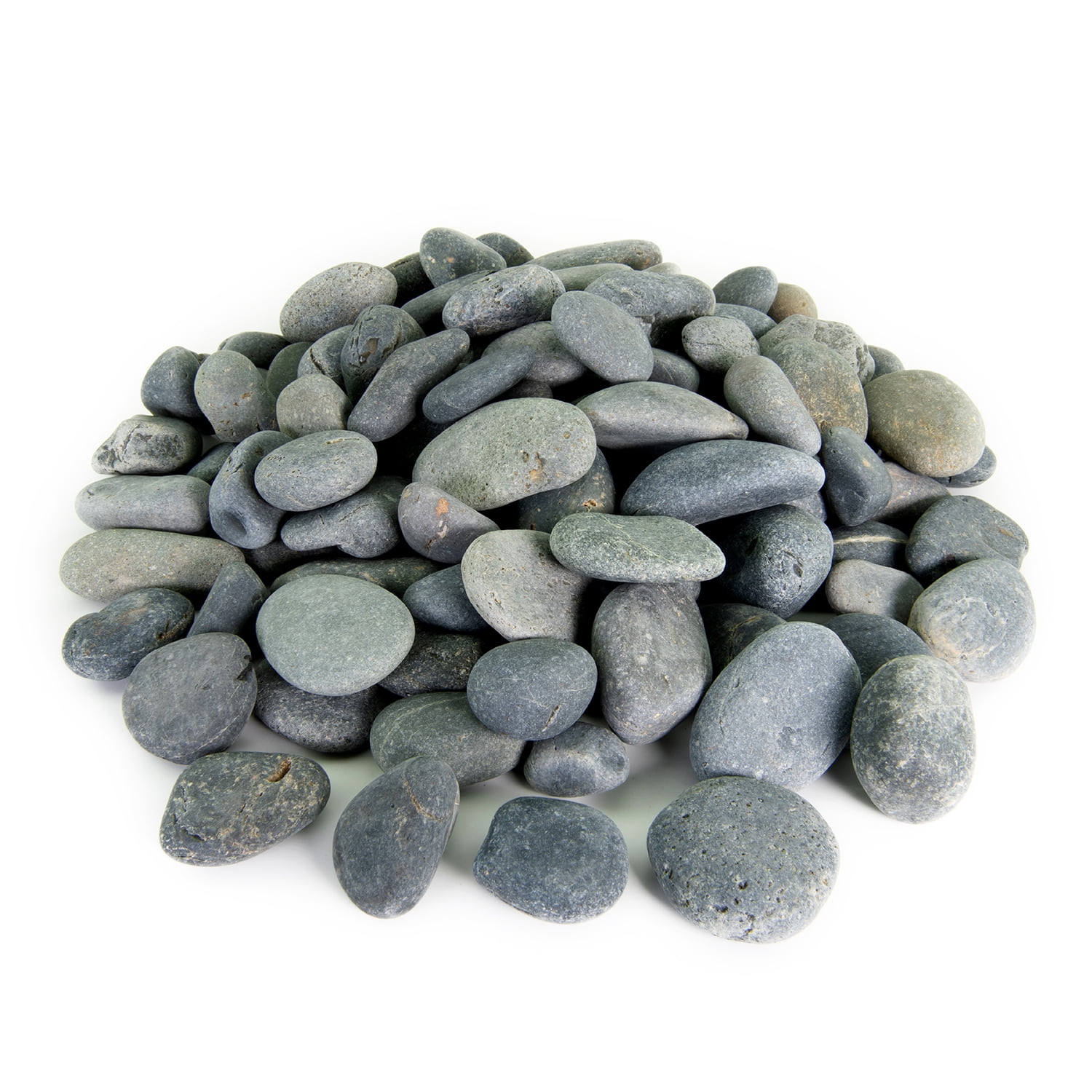20 gas fire replacement pebbles small and large MIXED SIZE AND COLOUR 
