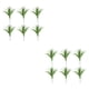 thumbnail image 2 of Bearachild 6 piezas de plantas artificiales de flores de hojas falsas plantas de plástico para el hogar Verde 2Conjunto, 2 of 6