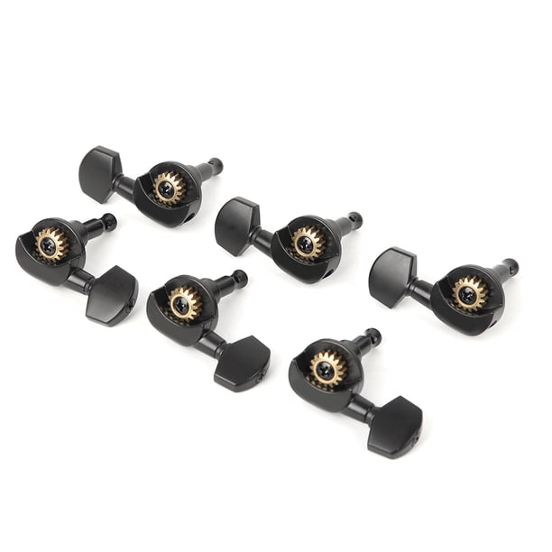 Perilla de bloqueo de guitarra, 6 piezas Perilla de afinación de guitarra Clavija de afinación de cuerdas de guitarra Accesorios de guitarra Solución innovadora
