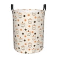thumbnail image 2 of Goofa Milk Tea Printed Circular Hamper,Laundry Basket with Handles,Storage Baskets Foldable,Large Capacity Laundry Hamper-, 2 of 8