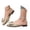 Khaki, variant on Women's Polka Dots Shoes Low Heel Comfortable Flats Adjustable Strap Closed Toe Mary Jane Casual Shoes for Women Office Daily Wear