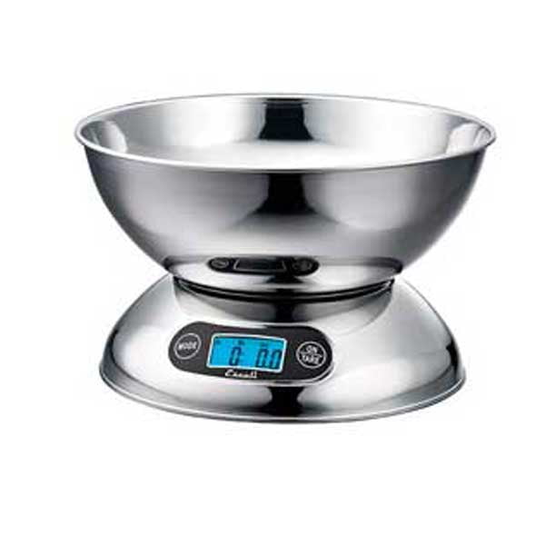 Escali Rondo Stainless Steel Kitchen Scale