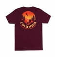thumbnail image 1 of Columbia Men's Elevation Mountain Logo Graphic T-Shirt, Rich Wine, S, 1 of 3