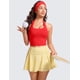 thumbnail image 3 of Top corto halter Butterluxe CRZ YOGA rojo profundo XL, 3 of 5