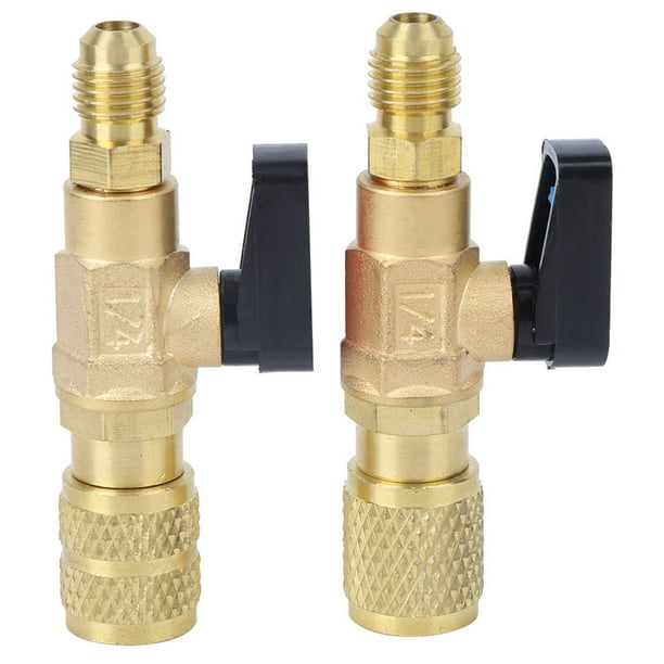 Válvula de Refrigerante R22 Aire Acondicionado de Aire Válvula de Bola de Manguera de Manguera para R22 R410A