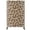 Brown#5, variant on Privacy Screen Outdoor & Indoor Privacy Screen Metal Privacy Screen 76" H×48" W, Freestanding Decorative Privacy Screen for Deck Balcony Patio, Privacy Fence Panels for Outside Lawn Garden PS103 WHIT