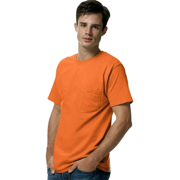 orange t shirt guy
