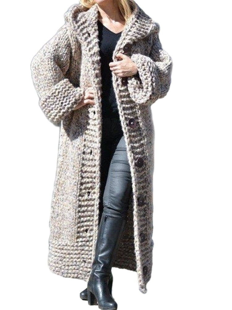 thick sweater cardigan