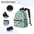 thumbnail image 5 of Wukai Christmas Dachshund Versatile Backpack:Spacious,Organized,Comfortable,Ideal for Travel and Everyday Use with Multiple Pockets and Padded Straps, 5 of 8