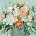 thumbnail image 2 of Scarvey, Emma 15x15 Gold Ornate Wood Framed with Double Matting Museum Art Print Titled - Soft Pastel Bouquet I, 2 of 4