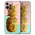 thumbnail image 5 of DesignSkinz Geometric Summer Pineapple v1 Full-Body Skin Decal Wrap Cover for iPhone 16 Pro, 5 of 9