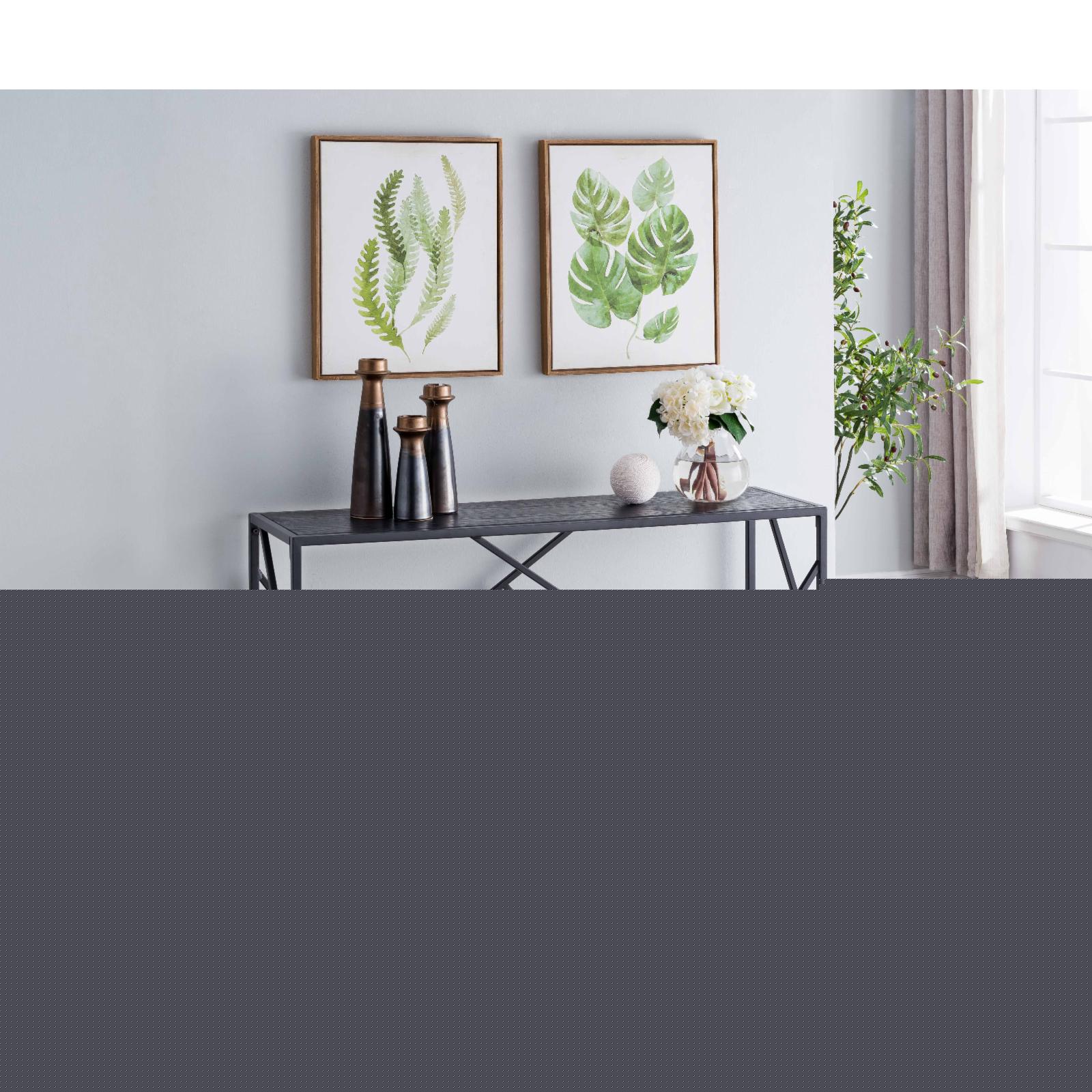 thumbnail image 3 of Tristate Apartment Furnishres C1321 Monet Console Table - Black & Grey, 30 x 44 x 13 in., 3 of 3