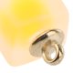 thumbnail image 3 of 10pcs Colgante De Cuadrados Multicolores Fabracación Collar , Gargantilla Colgante De Manualidades Amarillo Salvador Colgante cuadrado de cristal mate, 3 of 10
