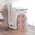 thumbnail image 6 of Naloa Dragon Fruits Wood Non-Skid Bookend for Shelves,Book Ends for Heavy Books, Book Stand for CDs,1 Pair, 6 of 7