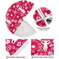 thumbnail image 2 of FMSHPON Cute Cat Flower Xmas Christmas Tree Skirt Stand Mat for Holiday Party Decoration Indoor Outdoor 36 inches, 2 of 6