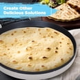 thumbnail image 3 of Courant Pizza Maker Máquina de pizzas de 12 pulgadas, placas antiadherentes con mango frío recientemente mejoradas, horno para pizza y máquina Calzone, horno eléctrico de encimera para el hogar o la e, 3 of 5