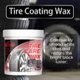 thumbnail image 4 of CHEINFOO 10.15oz Car Tire Refurbishment Wax, Black And Bright Coating Paste, Tire Darkening Gloss Durable Bright Decontamination Cleaner, 4 of 9