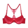 thumbnail image 4 of LSLJS Fashion Women with Steel Rings Print Sexy Lace Underwear Ladies Lntimates Set Lingerie Sets, Lingerie Sets, 4 of 5