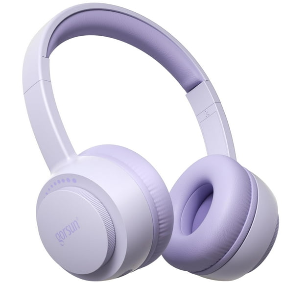 Auriculares para niños Gorsun Bluetooth 5.3 45H Play Time Purple