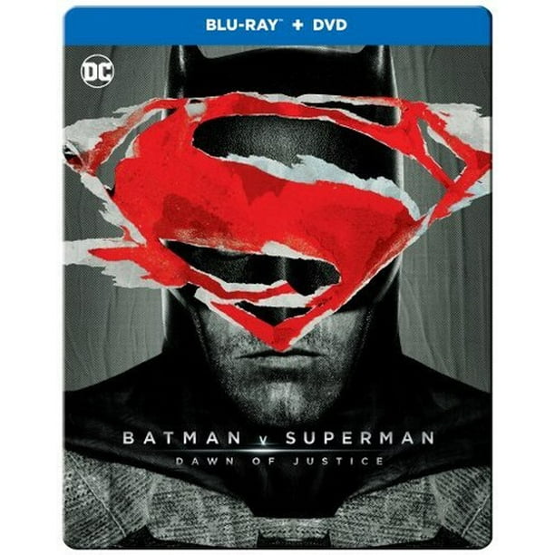 Batman V Superman: Dawn of Justice (Ultimate Edition) (Blu-ray + DVD) ( Steelbook) 