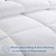 thumbnail image 3 of Edredón EASELAND Soft Oversize King para todas las estaciones, blanco, 3 of 7