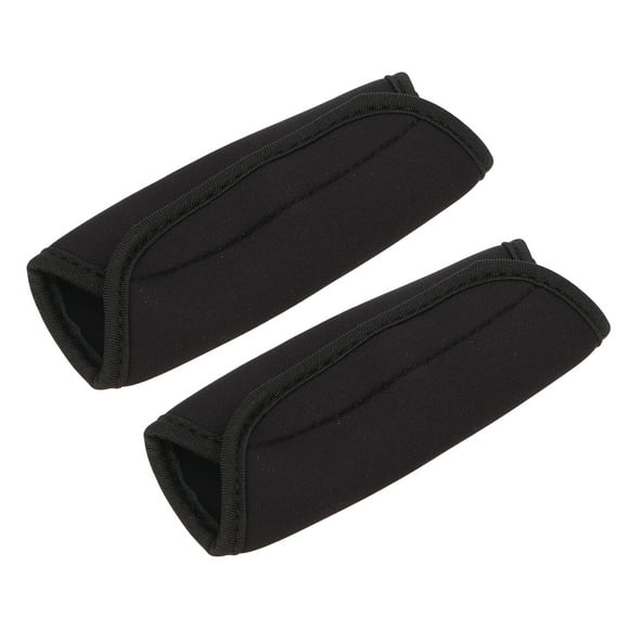Stroller Buffed Grips, Replacement Stroller Handle Cover 2Pcs Stronger Adhesion Professional With Hook And Loop Fastener For Travel