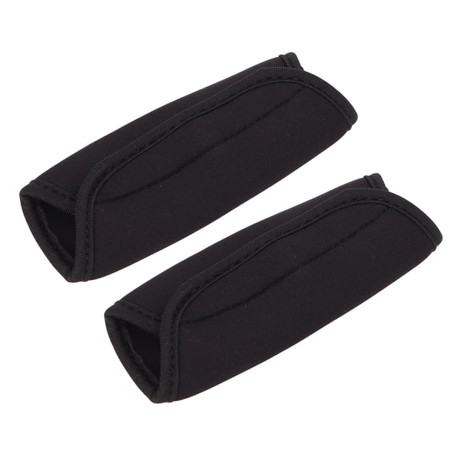 Replacement Stroller Handle Cover, 2Pcs Convenient Stroller Buffed Grips Nylon With Hook And Loop Fastener For Pushchair