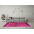 thumbnail image 3 of Ahgly Company Indoor Rectangle Persian Pink Traditional Area Rugs, 8' x 10', 3 of 4
