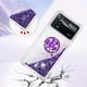 thumbnail image 3 of Funda para Xiaomi Poco X4 Pro 5G con Brillo Líquido Flotante, Purpurina, Parachoques y Anillo Giratorio Soporte, 3 of 5