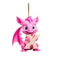 thumbnail image 1 of ¡Gran oferta de XIUH! Colgante navideño exclusivo 2024 con 12 obsequios que incluyen lindas muñecas de dragón en 2D y asombrosos colgantes navideños de la serie Festive Dragon., 1 of 8