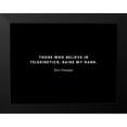 thumbnail image 2 of ArtsyQuotes 18x15 Black Modern Framed Museum Art Print Titled - Kurt Vonnegut Quote: Telekinetics, 2 of 5