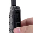 thumbnail image 5 of Professional Walkie Talkie, Without License Rechargeable Walkie 1300mAh, Mini Walkie-Talkie with Headphones for(Black, O, 5 of 5