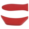 thumbnail image 3 of 2 Pcs Silicone Handle Protectors Pot Holders Griddle Handle Covers Red, 3 of 8