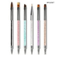 thumbnail image 3 of Qarigey Juego de 6 brochas para uñas, pintura de colores, elegante polvo con incrustaciones de cristal, bolígrafos de flores, mango antideslizante, Juegos de manicura Qarigey  CE012207-00, 3 of 6