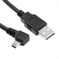 thumbnail image 3 of Chenyang CY Mini USB B Type 5pin Male Right Angled 90 Degree to USB 2.0 Male Data Cable 5 Meters with EMI Ferrite Core Cable, 3 of 7